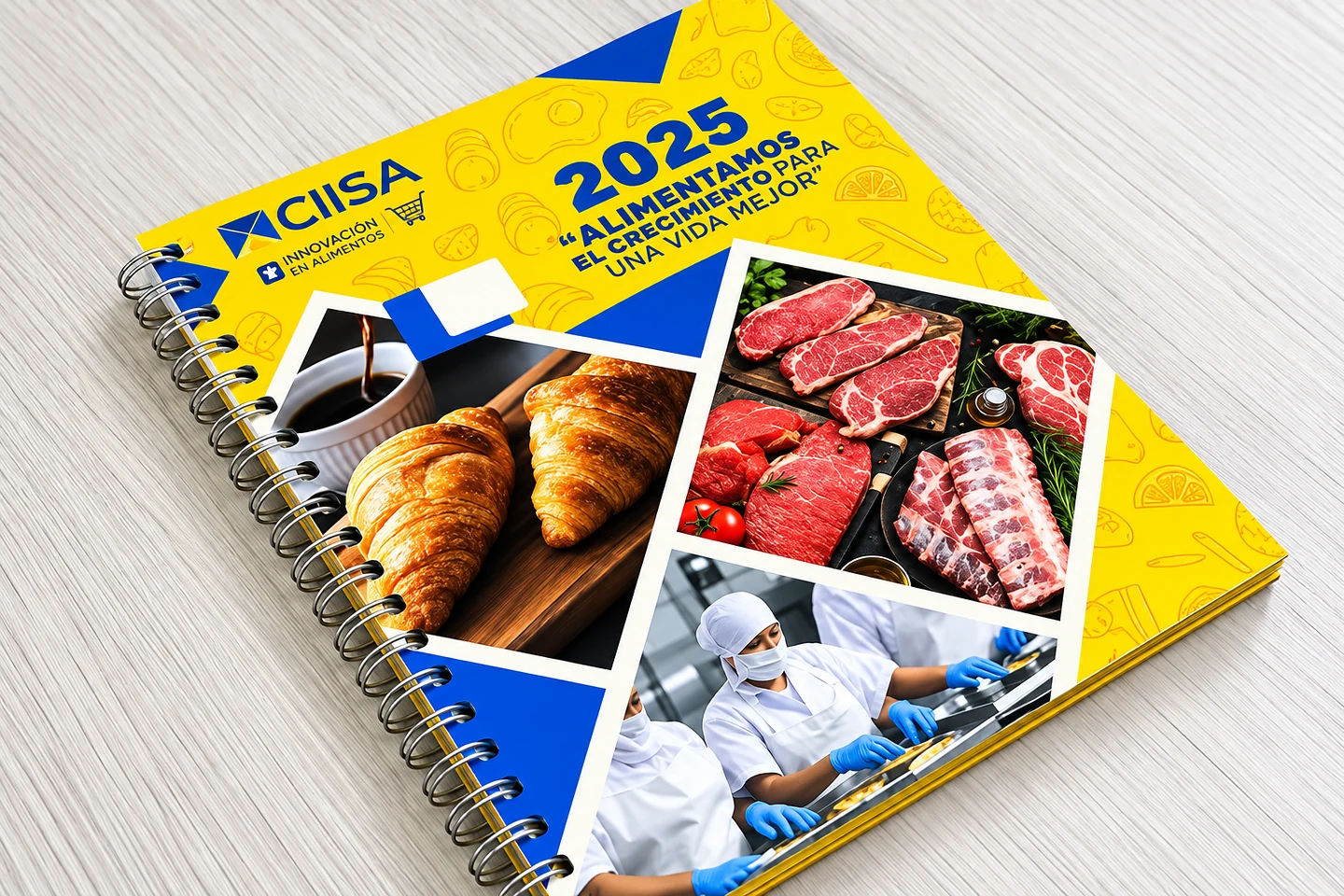 Ejemplo ilustrativo de Libretas o Cuadernos personalizados Empresariales