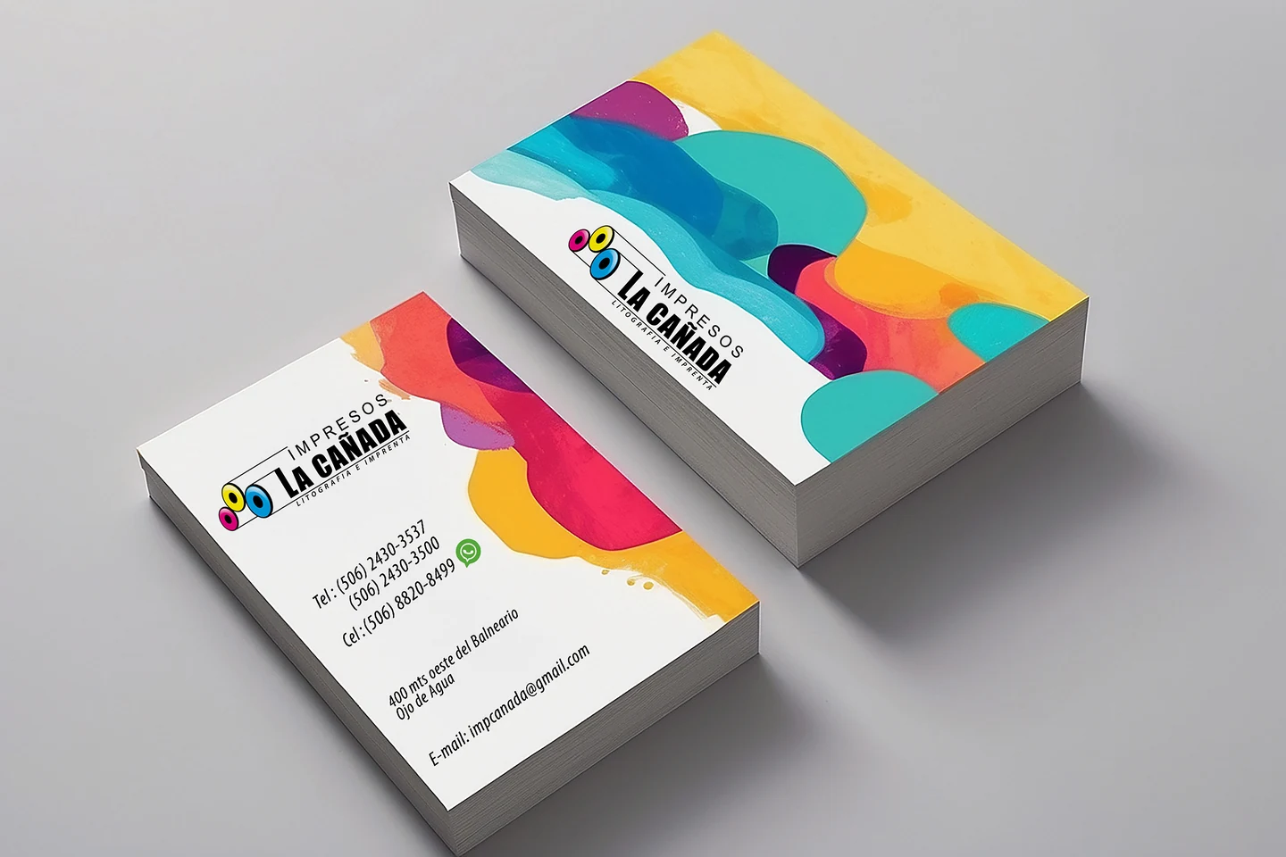 Ejemplo ilustrativo de Tarjetas de Presentación